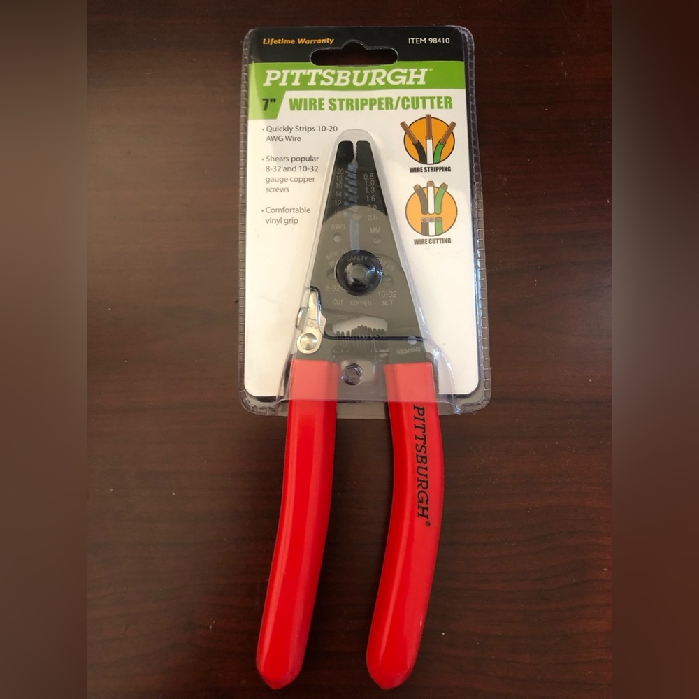 Pittsburgh 7” Wire Stripper/Cutter